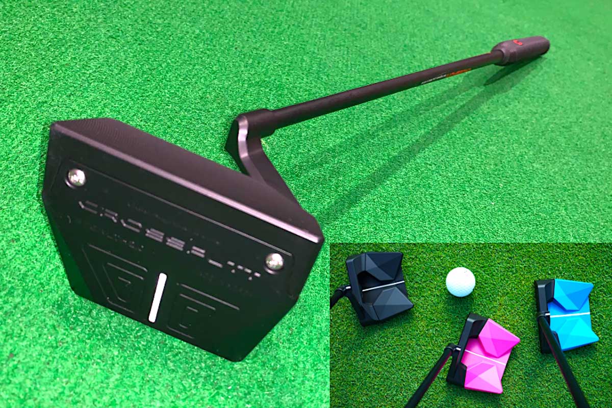 「CROSS PUTTステルス2.0」は独自のデザインに加え、インスタ映えしそうなヘッドカラーバリエーションもラインアップ