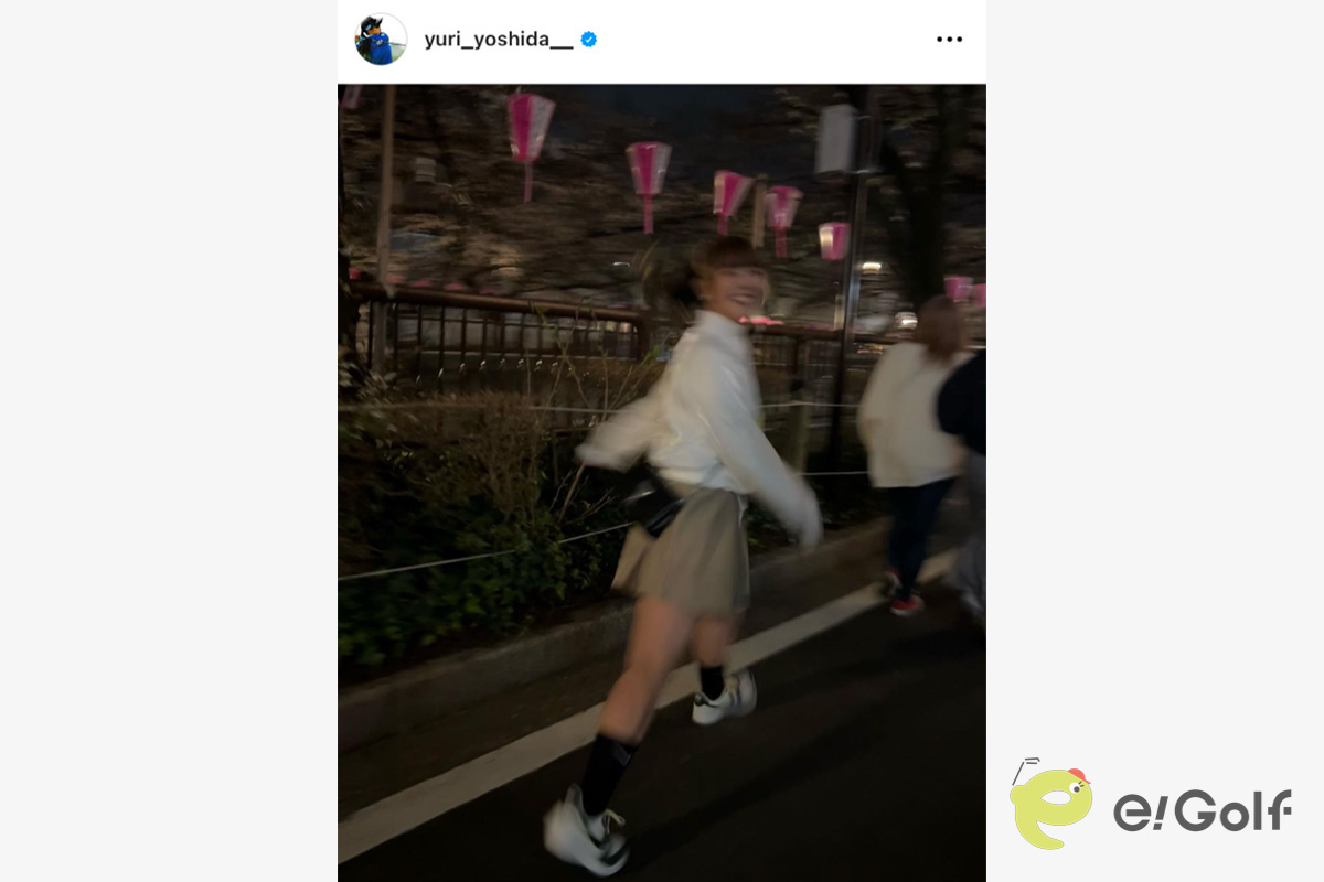 吉田優利のインスタグラム（@yuri_yoshida__）