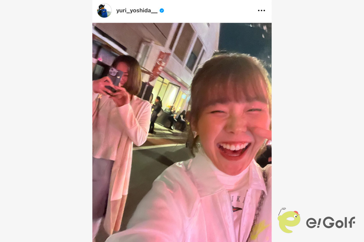 吉田優利のインスタグラム（@yuri_yoshida__）