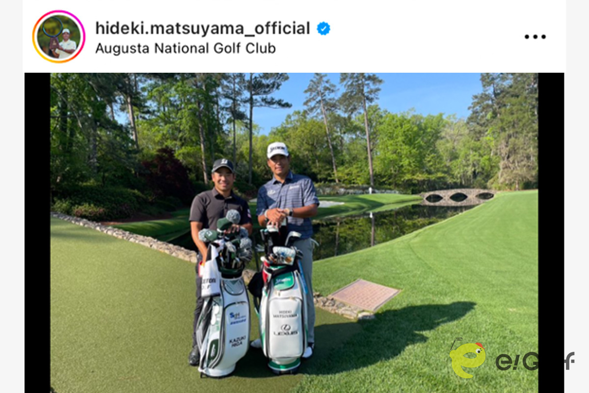 松山英樹のインスタグラム（@hideki.matsuyama_official）