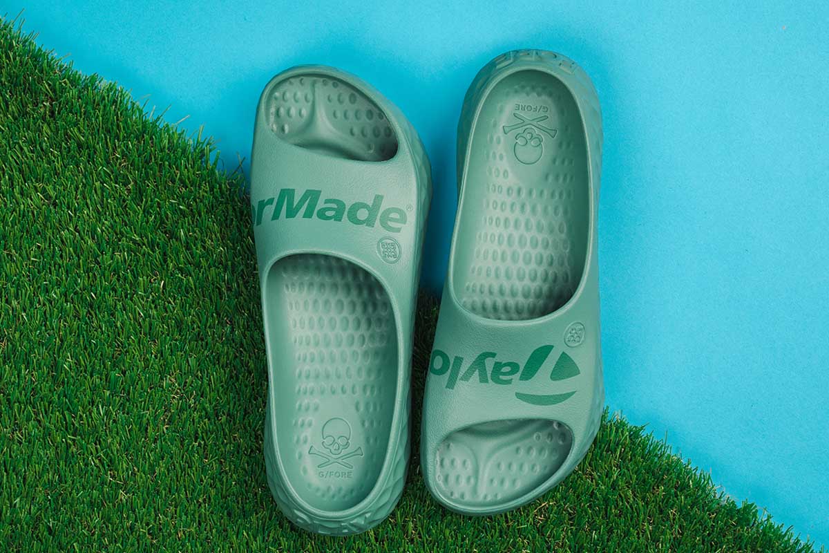 「G/Slide」　シンプルで快適、スタイリッシュなユニセックスのサンダル　1万1000円（税込み）　25.5～29.0センチ