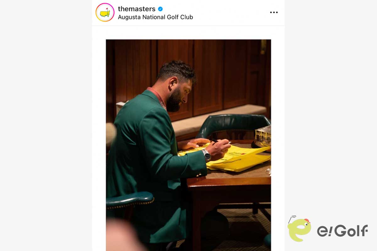 マスターズのインスタグラム（@themasters）