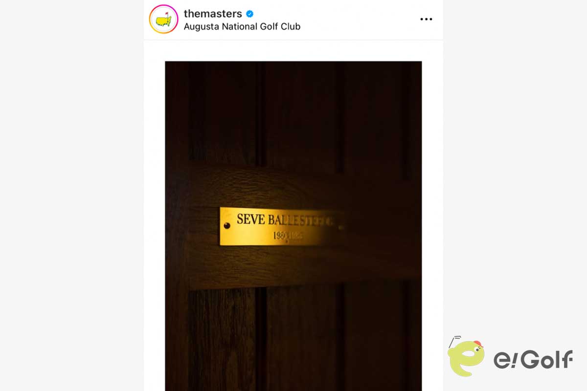 マスターズのインスタグラム（@themasters）