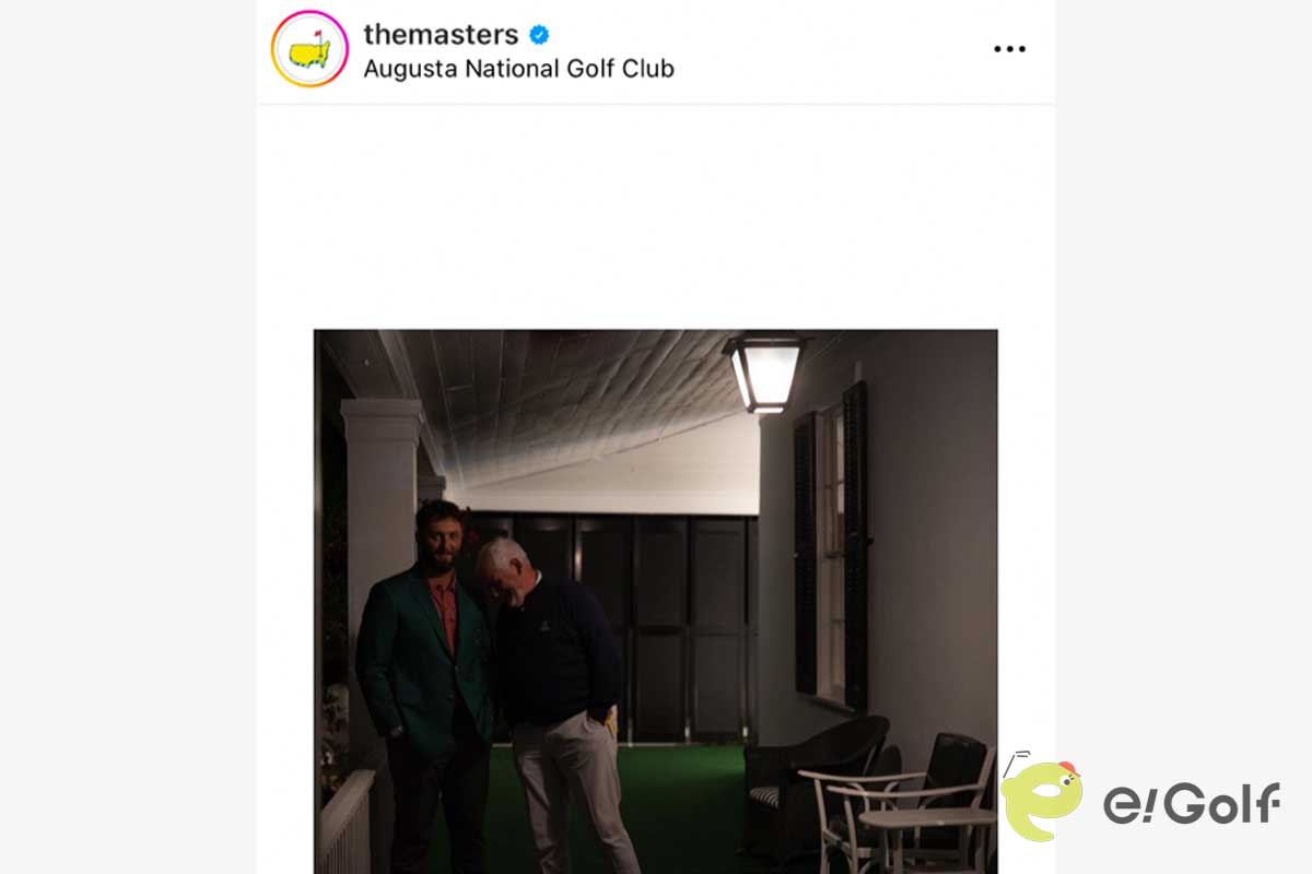 マスターズのインスタグラム（@themasters）