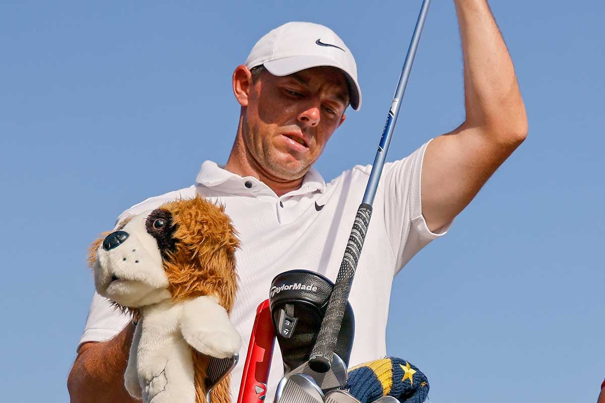 ゴルフプライドの「MCC」グリップを愛用するローリー・マキロイ　写真：Getty Images