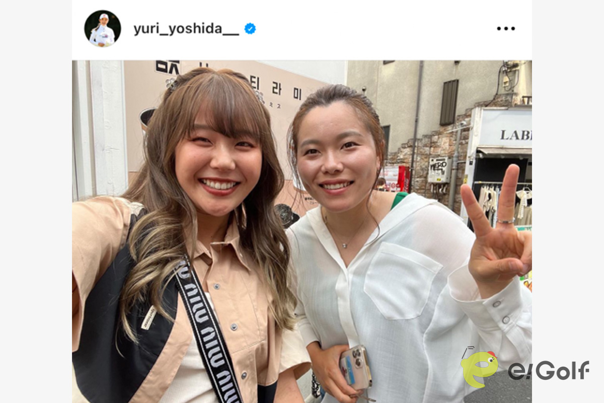 吉田優利のインスタグラム（@yuri_yoshida__）