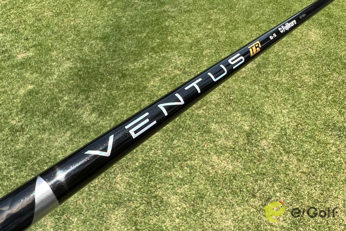 ベンタスTRブラックを装着して試打