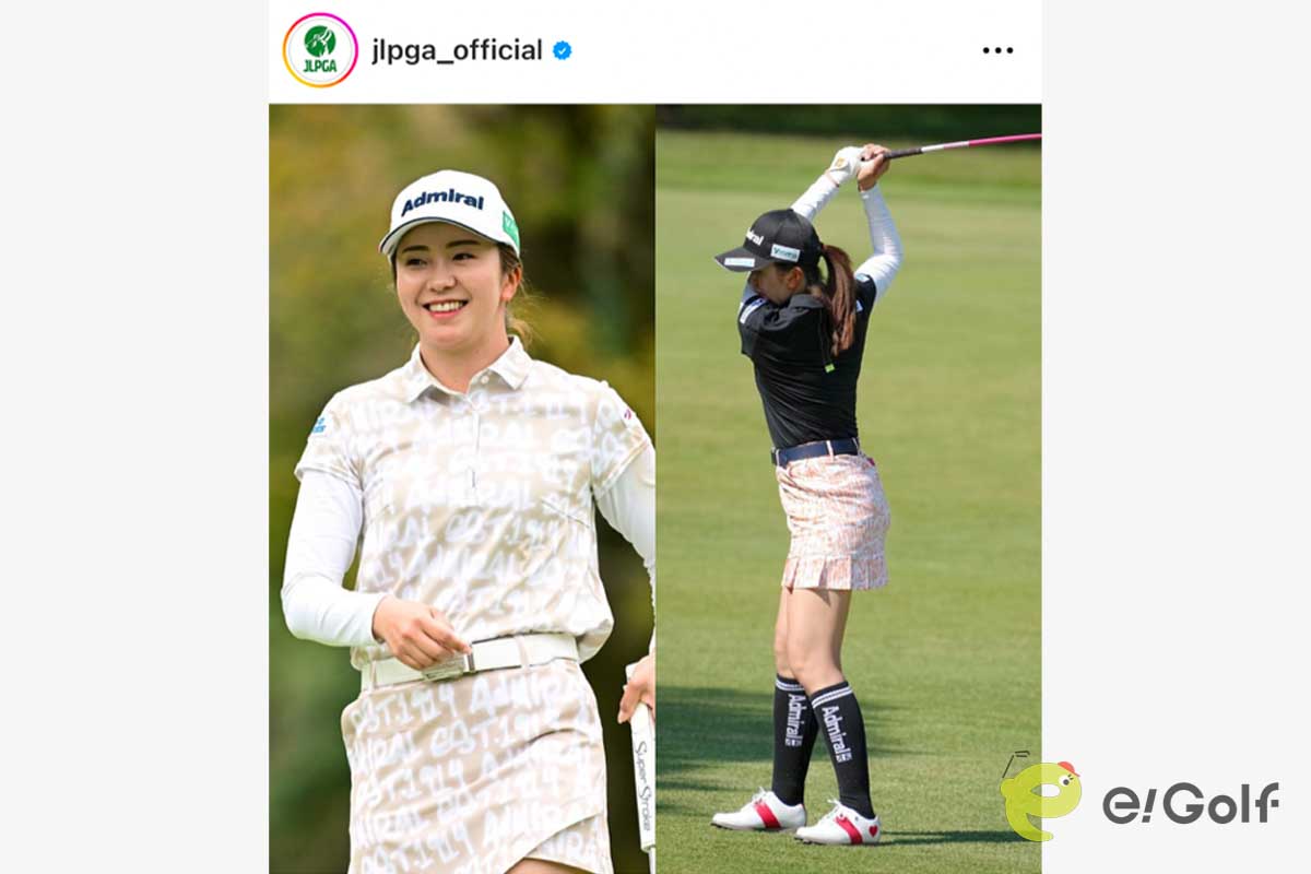 正解は堀琴音でした　日本女子プロゴルフ協会のインスタグラム（@jlpga_official）より