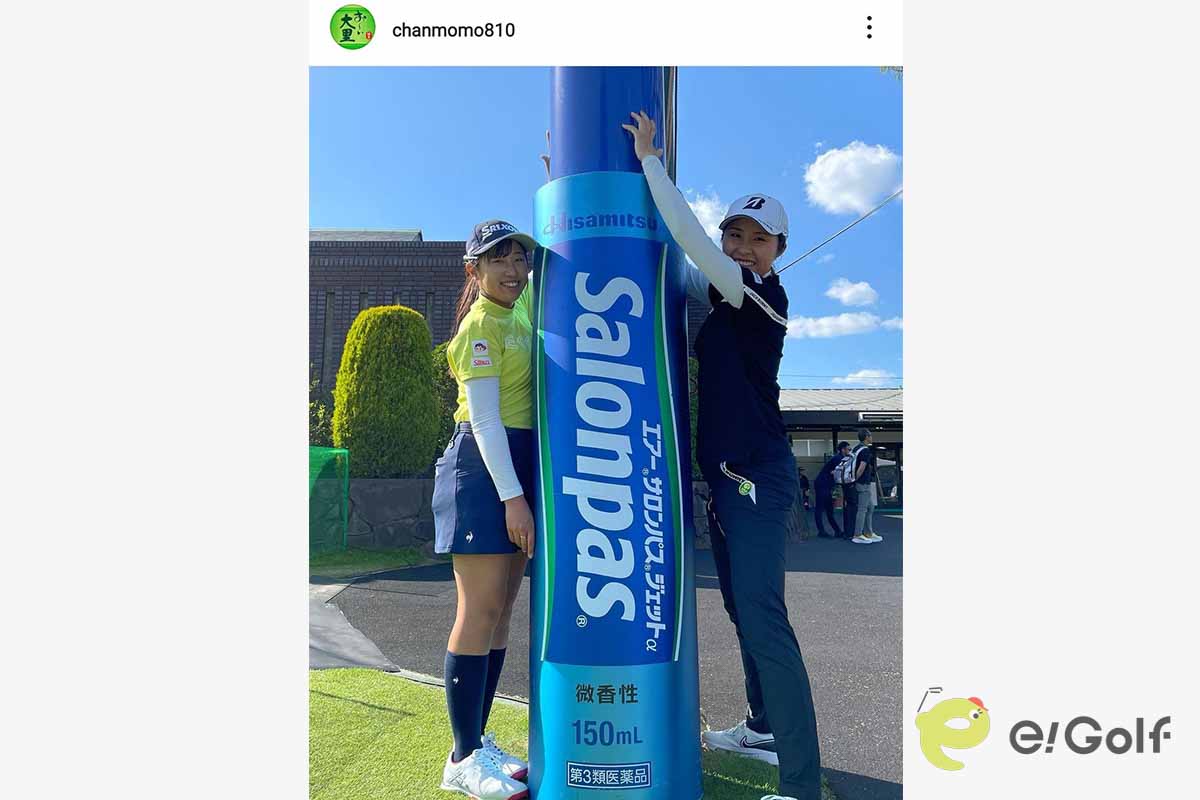 大里桃子のインスタグラム（@chanmomo810）