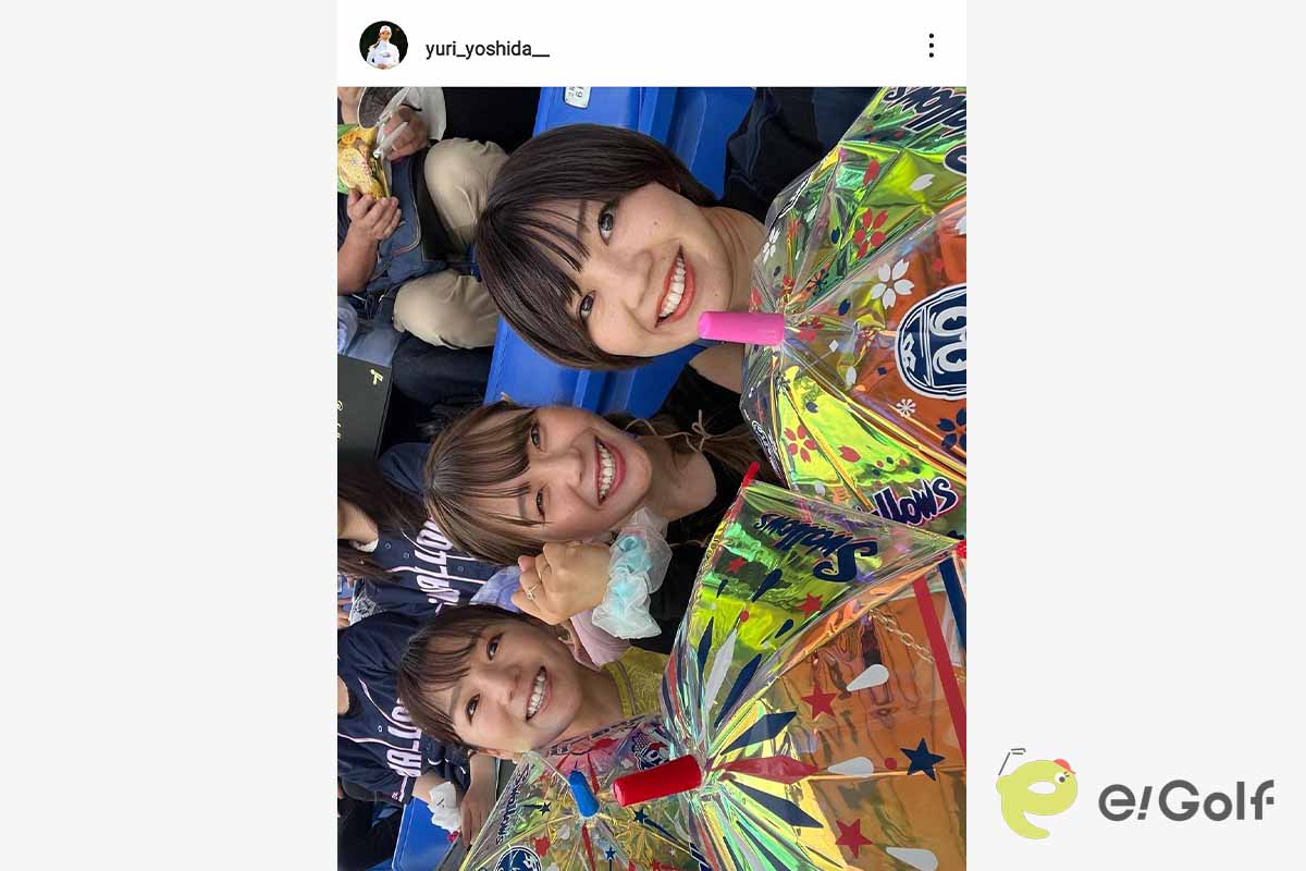 吉田優利のインスタグラム（@yuri_yoshida__）