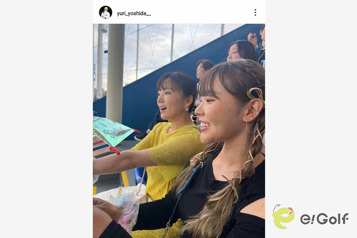 吉田優利のインスタグラム（@yuri_yoshida__）