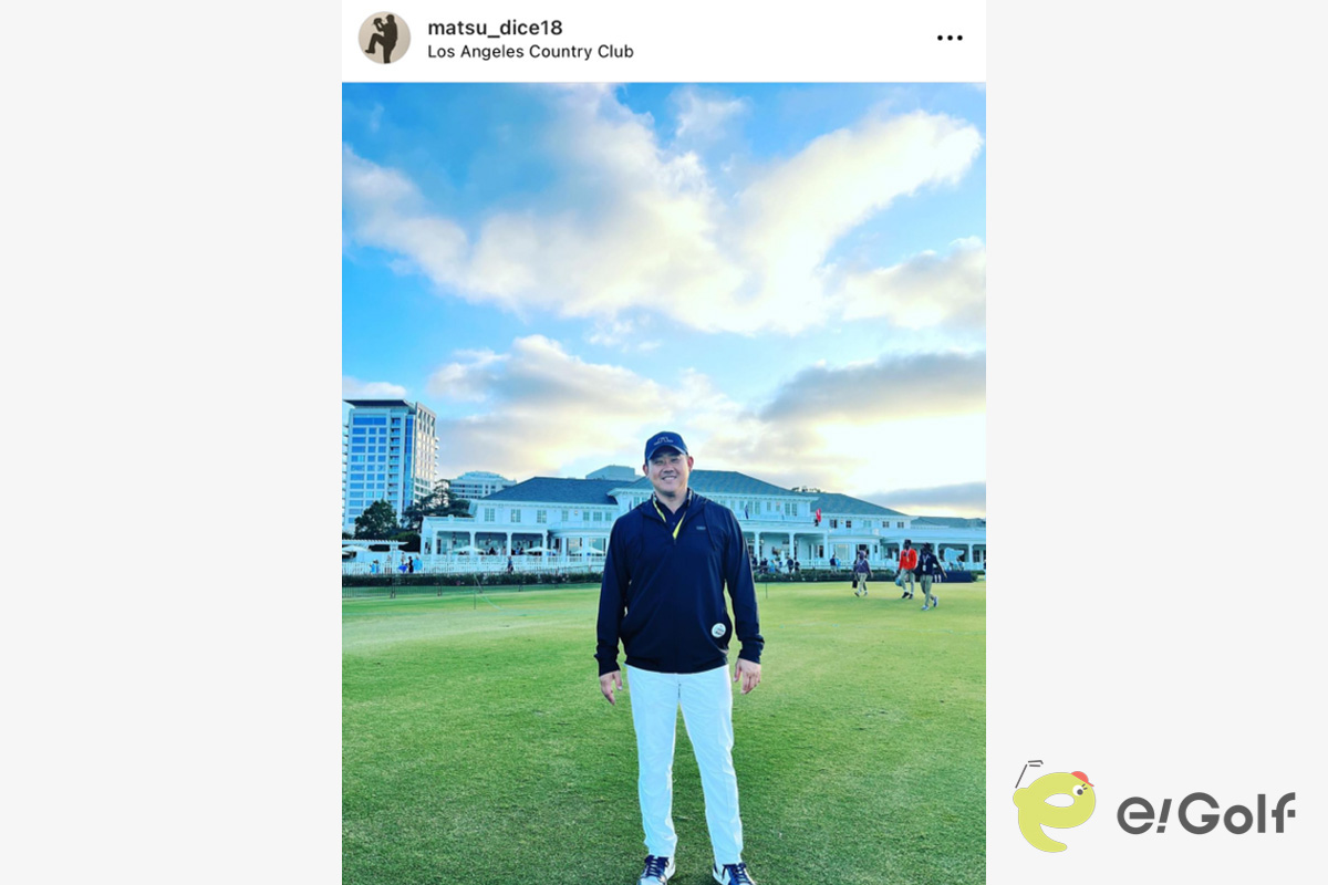 松坂大輔のインスタグラム（@matsu_dice18）