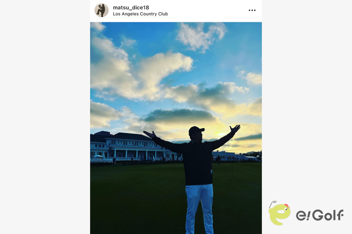 松坂大輔のインスタグラム（@matsu_dice18）