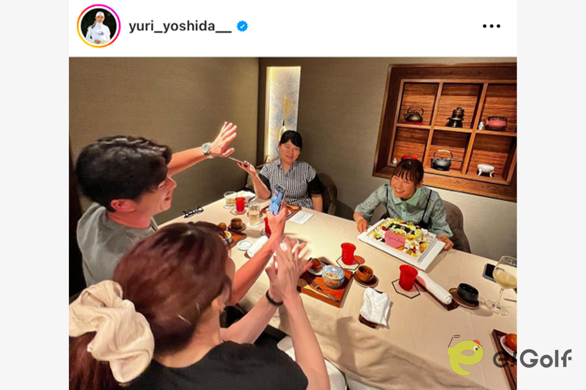吉田優利のインスタグラム（@yuri_yoshida__）より