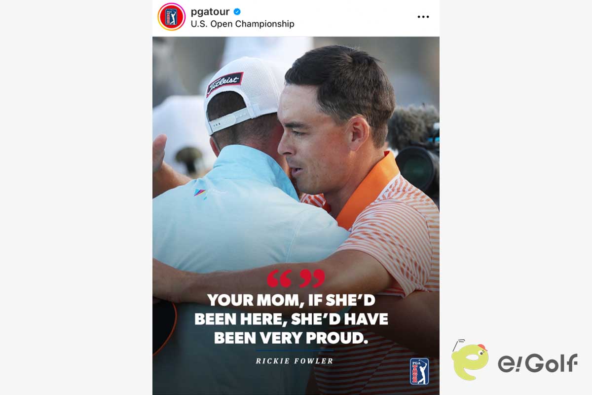 PGAツアーのインスタグラム（@pgatour）