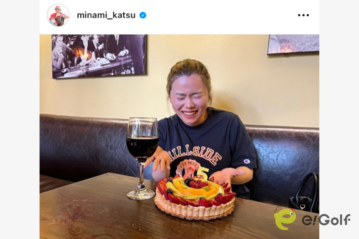 勝みなみのインスタグラム（@minami_katsu）