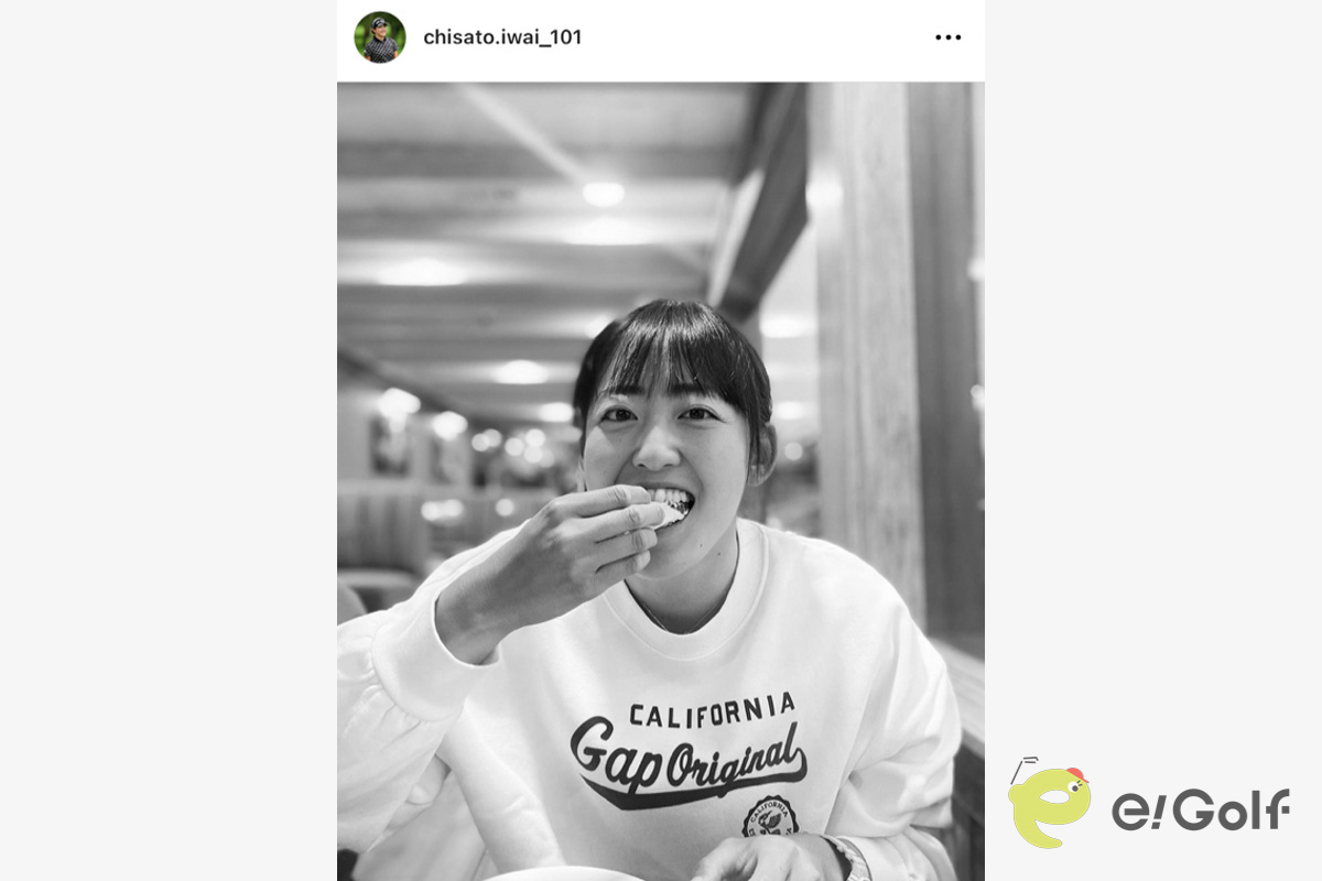 岩井千怜のインスタグラム（chisato.iwai_101）