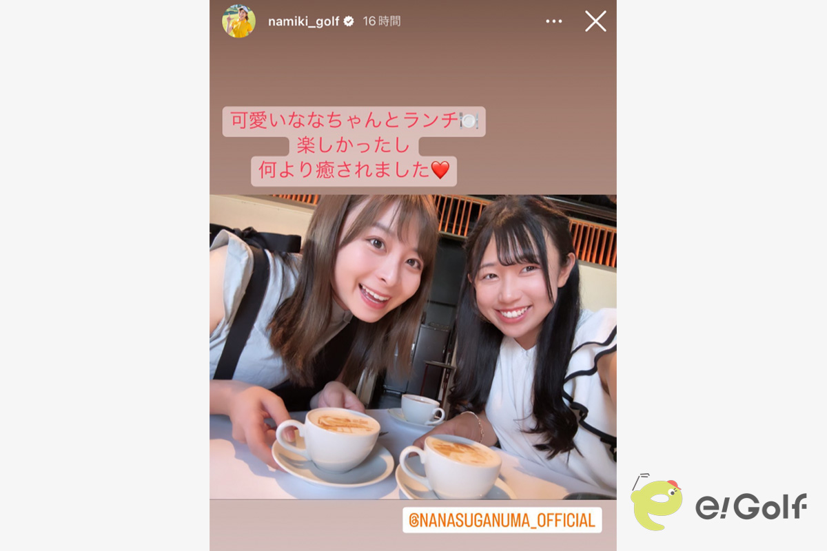なみきのインスタグラム（@namiki_golf）