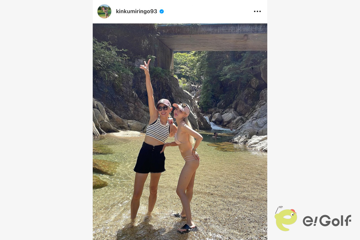 金田久美子のインスタグラム（@kinkumiringo93）