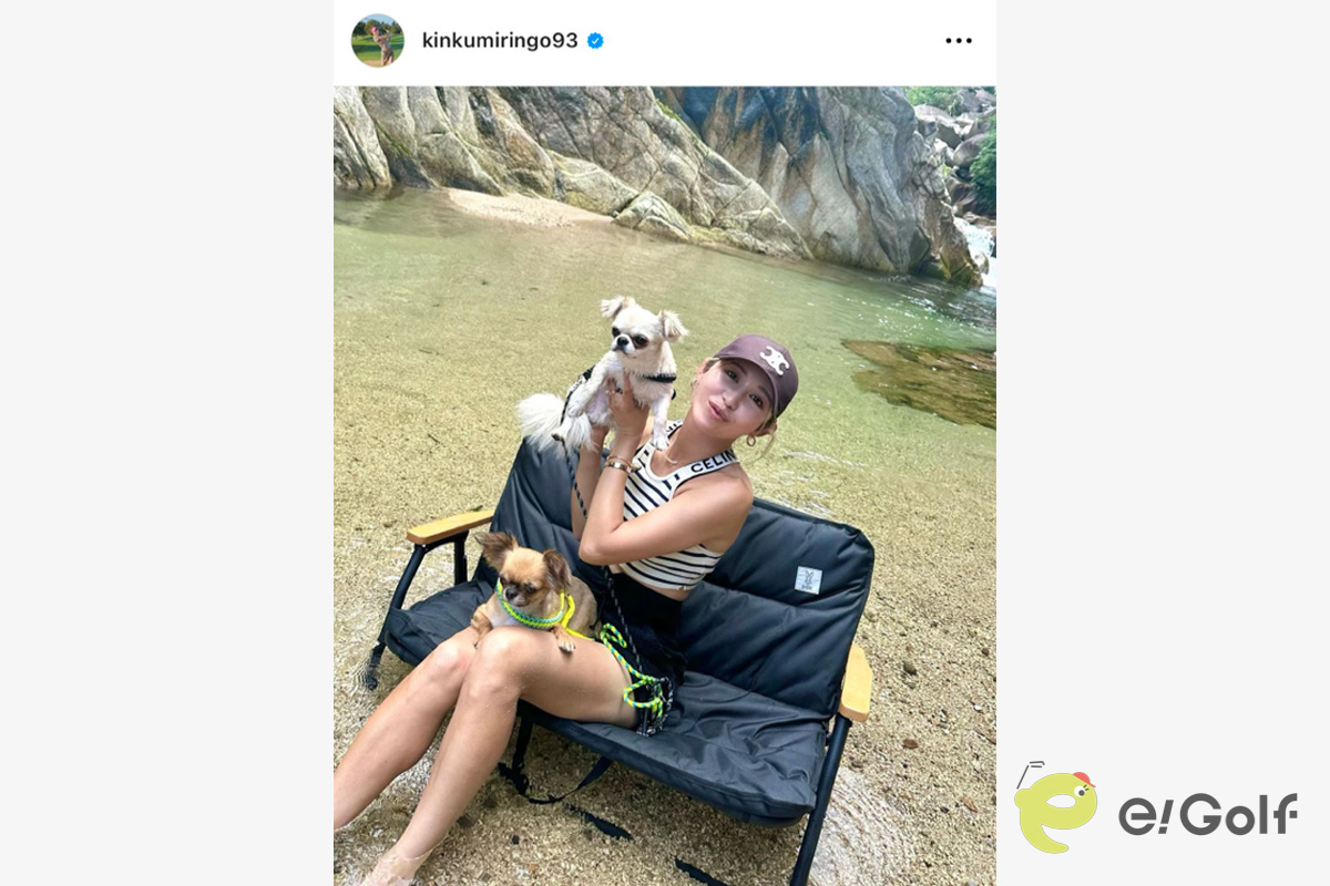 金田久美子のインスタグラム（@kinkumiringo93）