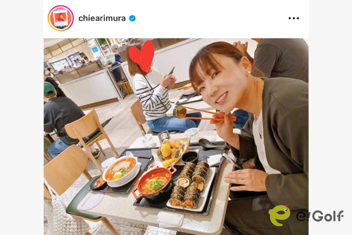 有村智恵のインスタグラム（@chiearimura）