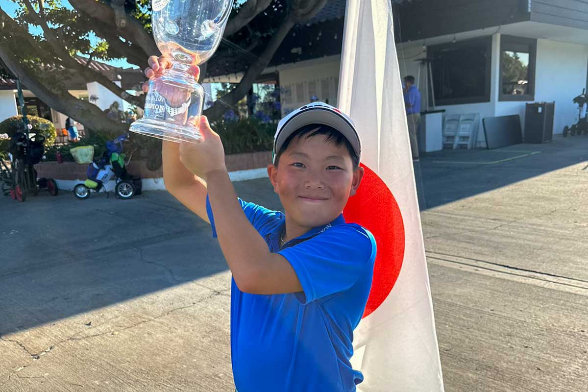 世界ジュニアで低学年の4人が優勝　9－10歳男子の福井誠ノ介は大差で2勝目
