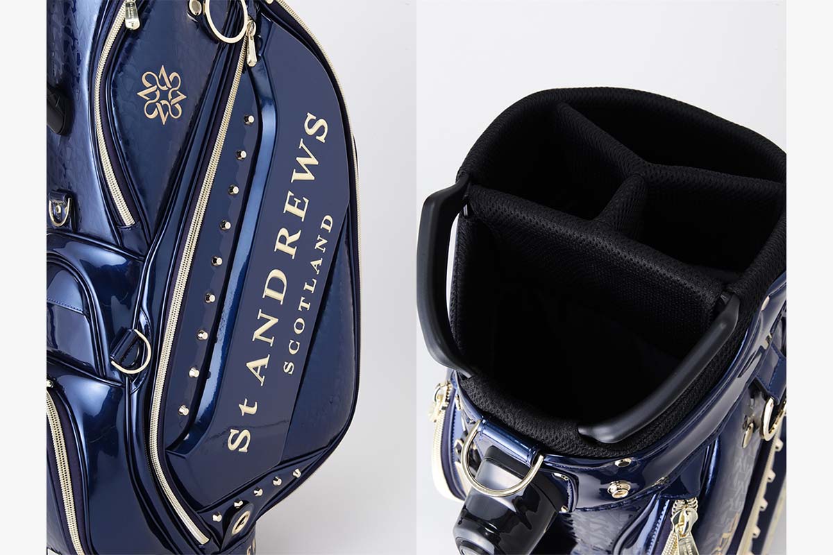 エナメルキャディーバッグ