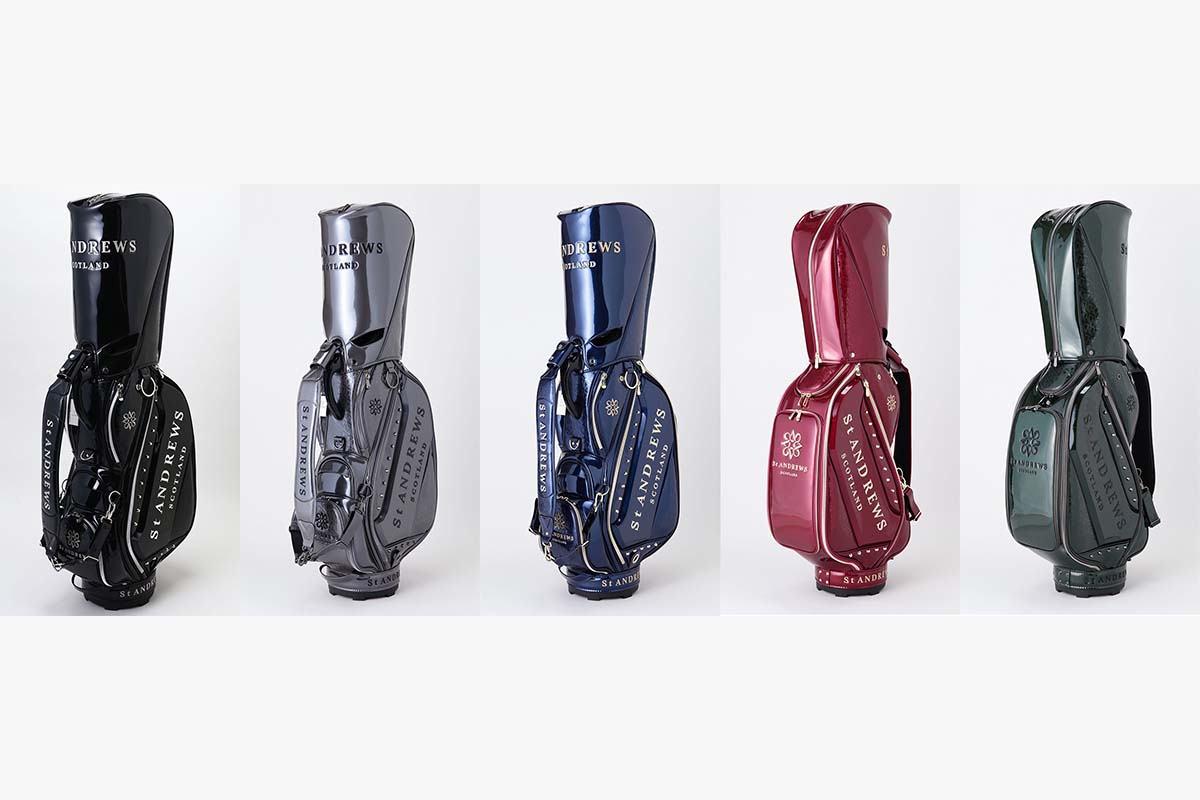 エナメルキャディーバッグ