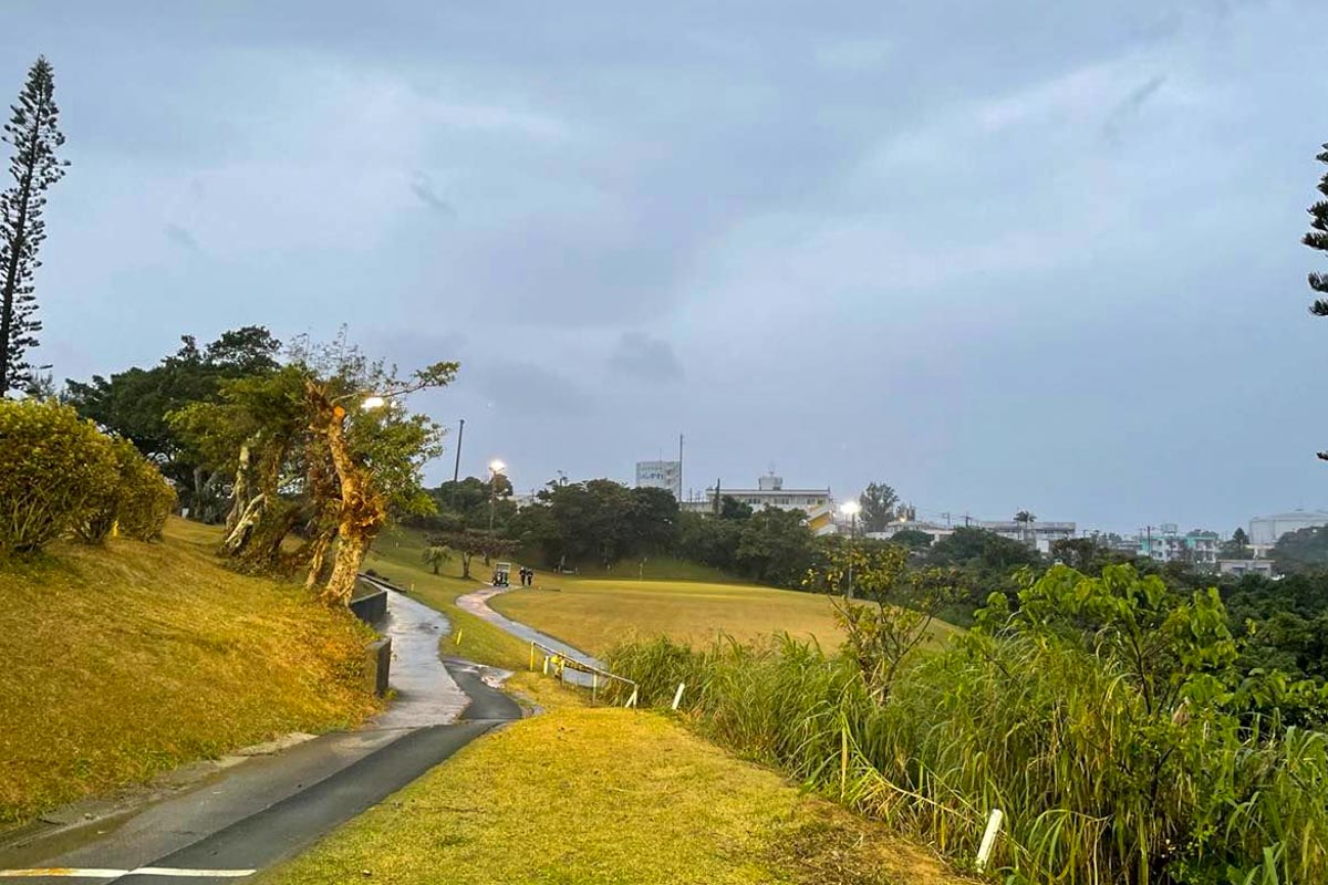 高原GC・14番パー3