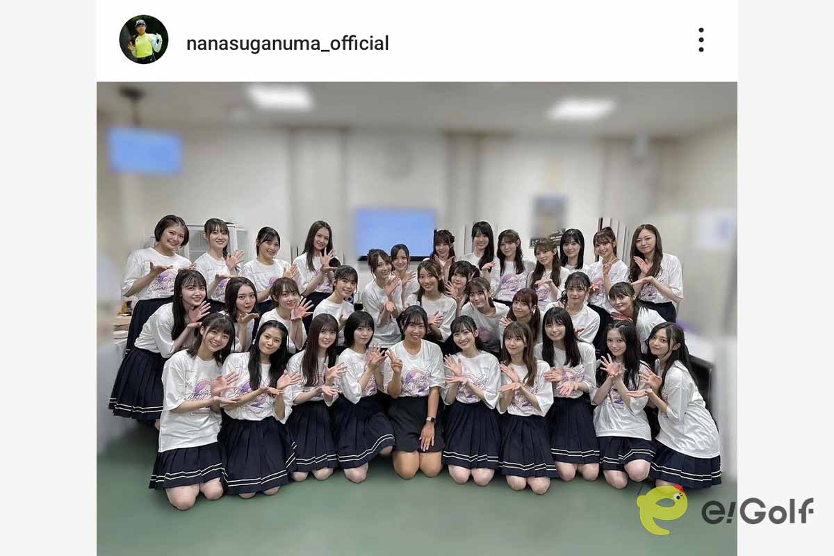 菅沼菜々のインスタグラム（@nanasuganuma_official）より
