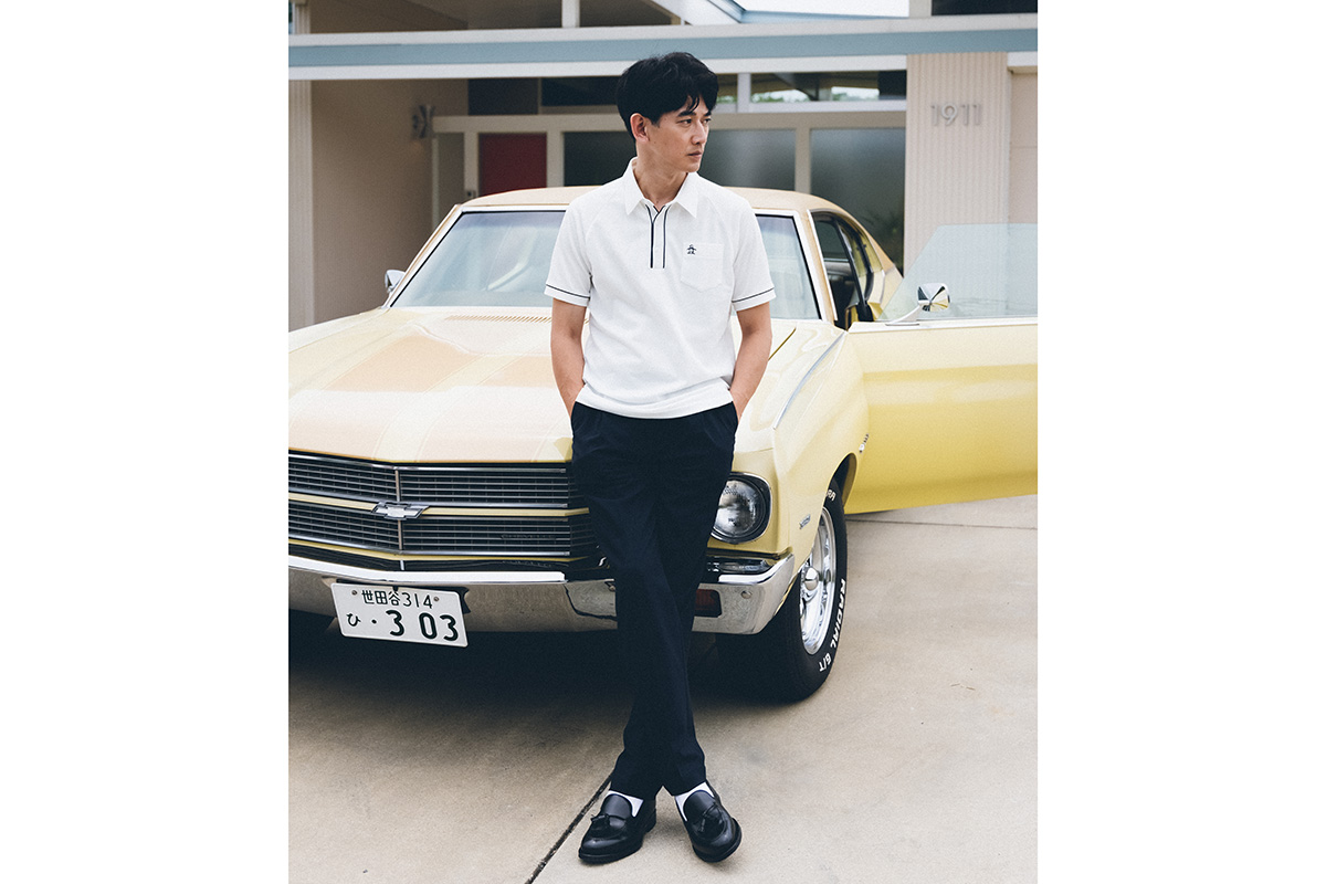 「TOKYO 1980 OLD NEW」をコンセプトに撮影に挑んだ永山瑛太さん