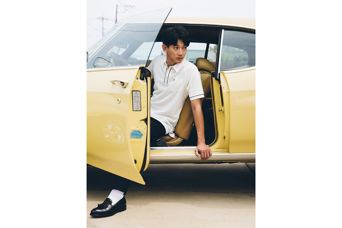 「TOKYO 1980 OLD NEW」をコンセプトに撮影に挑んだ永山瑛太さん