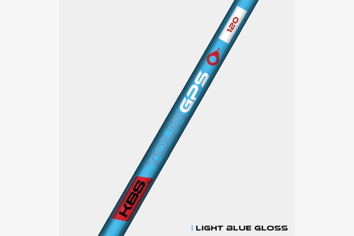 「KBS」初のパター用カーボンシャフト「GPS -GRAPHITE PUTTER SHAFT-」「Light Blue Gloss」カラー