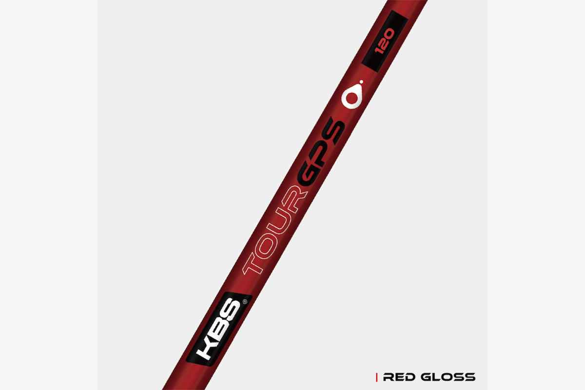 「KBS」初のパター用カーボンシャフト「GPS -GRAPHITE PUTTER SHAFT-」「Red Gloss」カラー