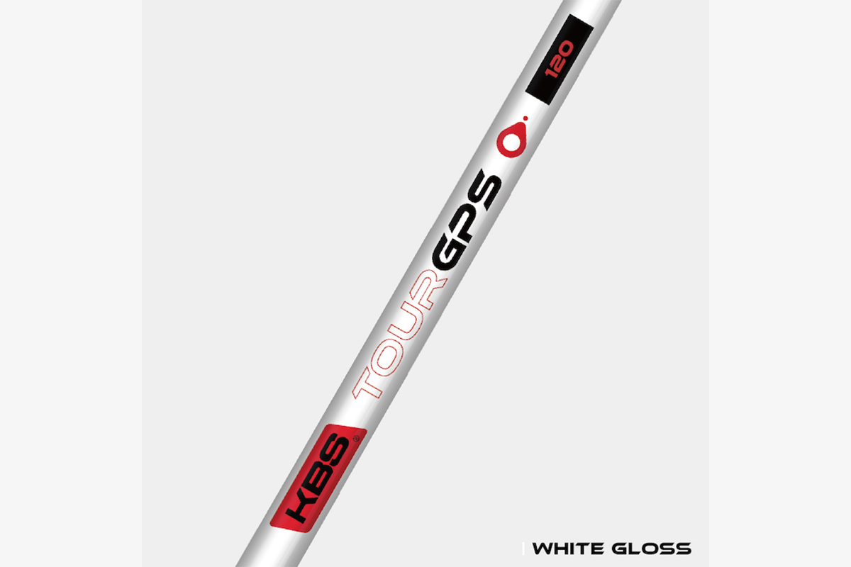 「KBS」初のパター用カーボンシャフト「GPS -GRAPHITE PUTTER SHAFT-」「White Gloss」カラー