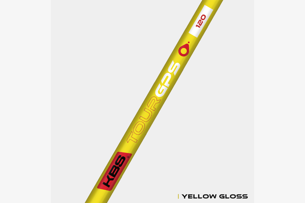 「KBS」初のパター用カーボンシャフト「GPS -GRAPHITE PUTTER SHAFT-」「Yellow Gloss」カラー