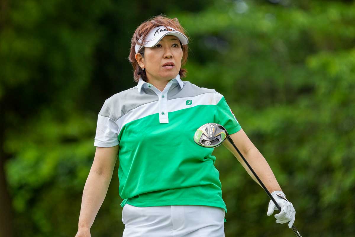 日本女子ゴルフ界のレジェンド、福嶋晃子が世界の舞台に復帰する　写真：Getty Images