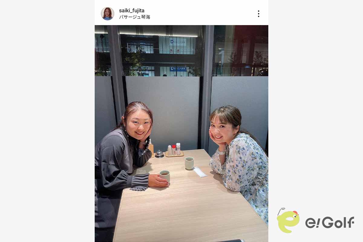 藤田さいきのインスタグラム（@saiki_fujita）より