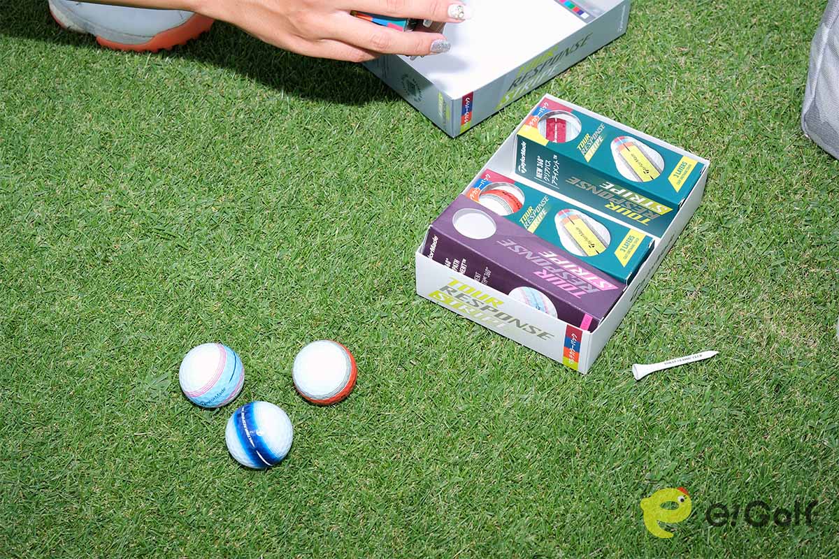 独自のアライメントが口コミで人気のツアーレスポンス ストライプボール