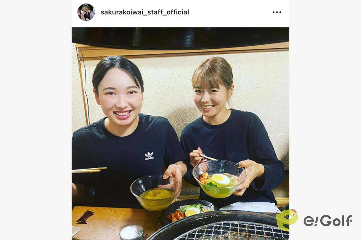 小祝さくらのスタッフのインスタグラム（sakurakoiwai_staff_official）より