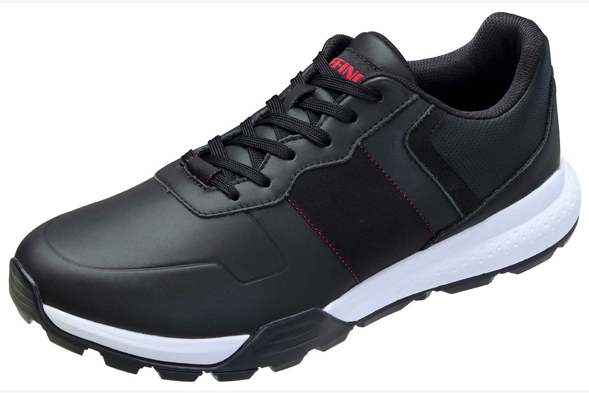 スパイクレスシューズ「BRIEFING×BRIDGESTONE GOLF LEATHER LOW」ブラック