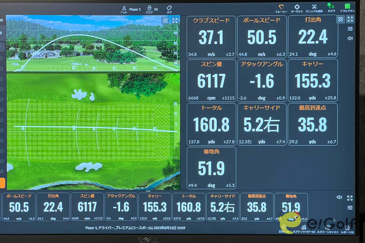 「APEX MB」の試打データ