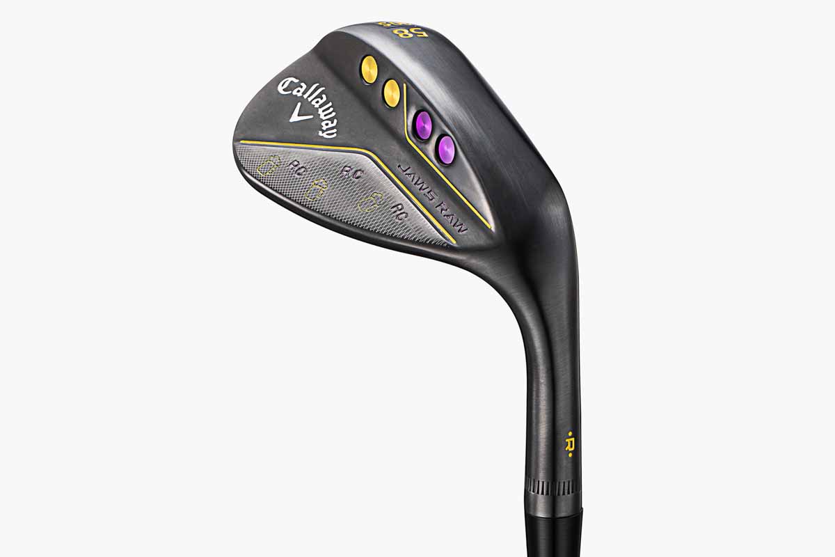 キャロウェイ「JAWS RAW カラーカスタム ウェッジ」ブラック