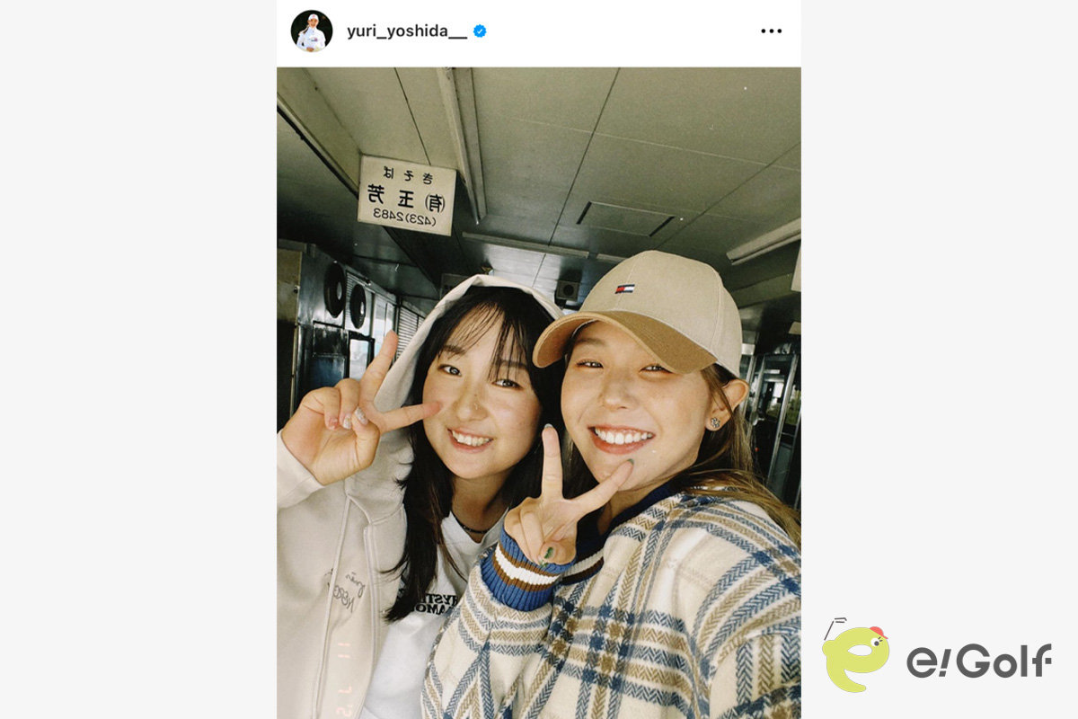 吉田優利のインスタグラム（@yuri_yoshida__）