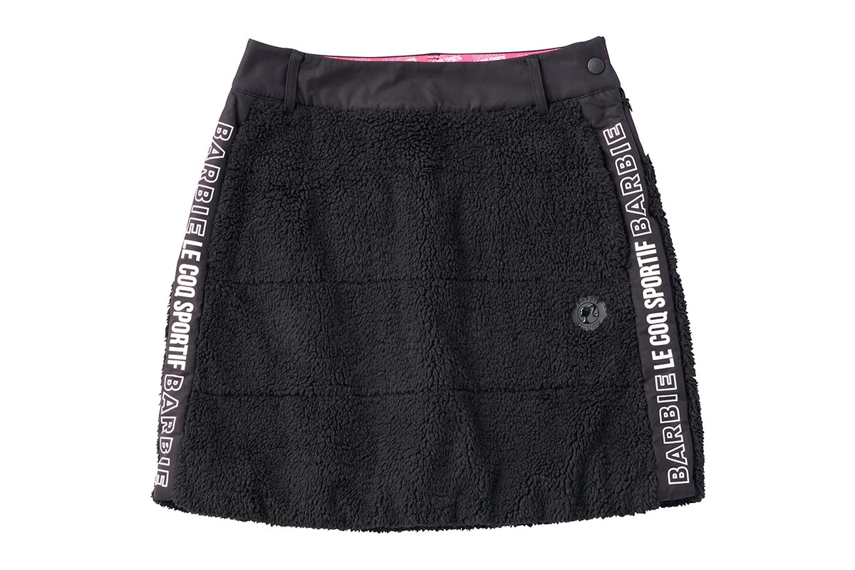 【Barbie×le coq sportif】ボア中わたスカート　1万9800円（税込み）