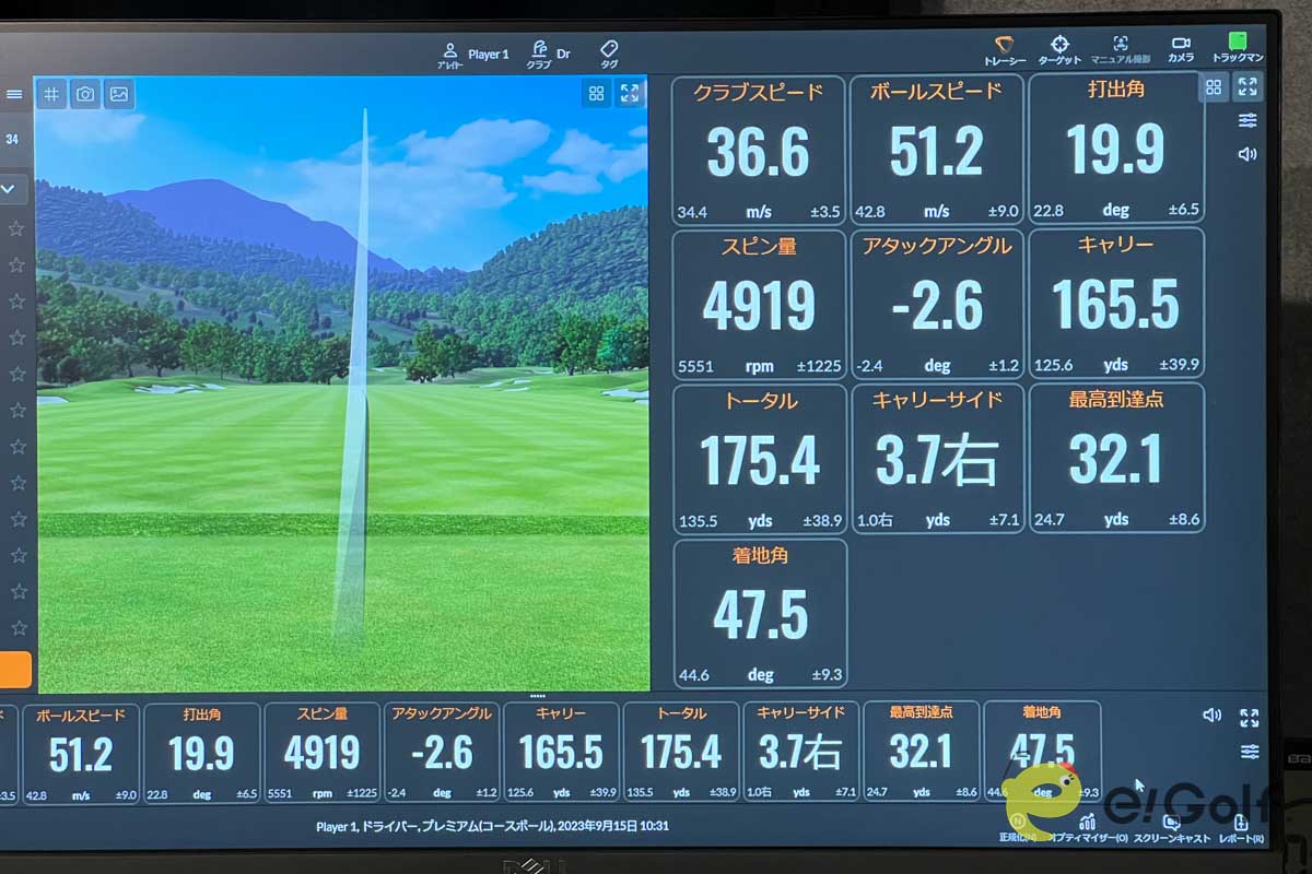 「Mizuno Pro 245」の試打データ