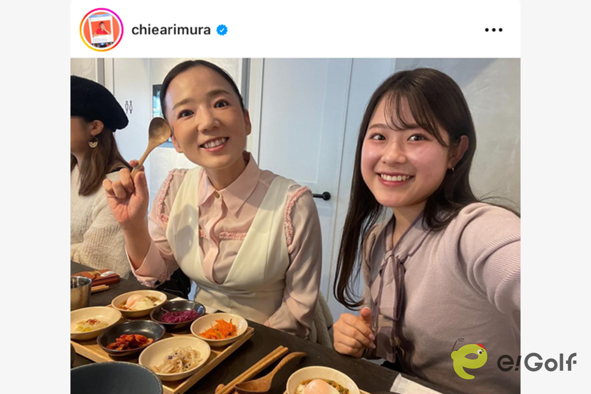 有村智恵のインスタグラム（@chiearimura）より