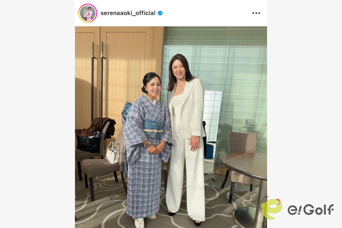 青木瀬令奈のインスタグラム（@serenaaoki_official）より