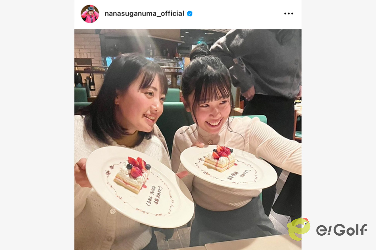 菅沼菜々のインスタグラム（@nanasuganuma_official）より