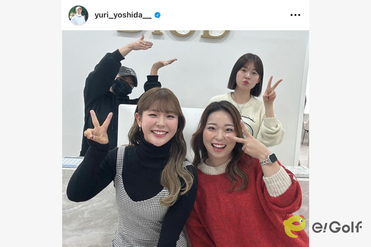 吉田優利のインスタグラム（@yuri_yoshida__）より
